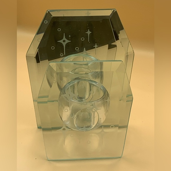 Mirrored candle holder - Picture 3 of 7